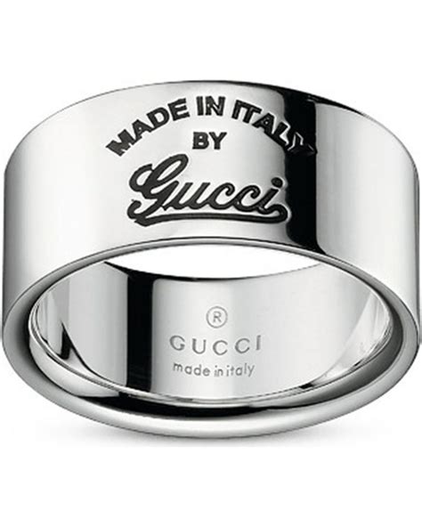 gucci ring heren|gucci trademark ring.